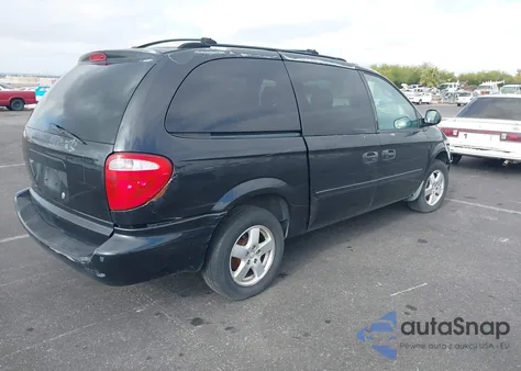 2007 Dodge Grand Caravan Sxt из США, поврежденный, VIN 2D4GP44L47R213042